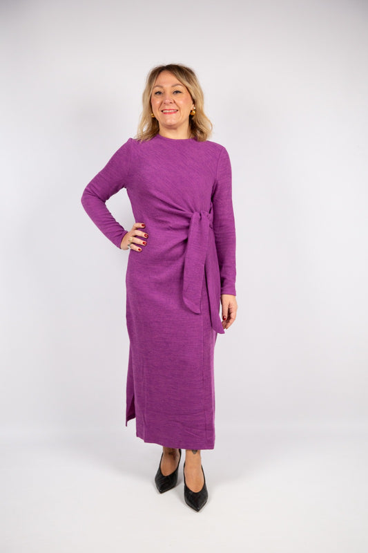 Compania fantastica Vestito in maglia con nodo