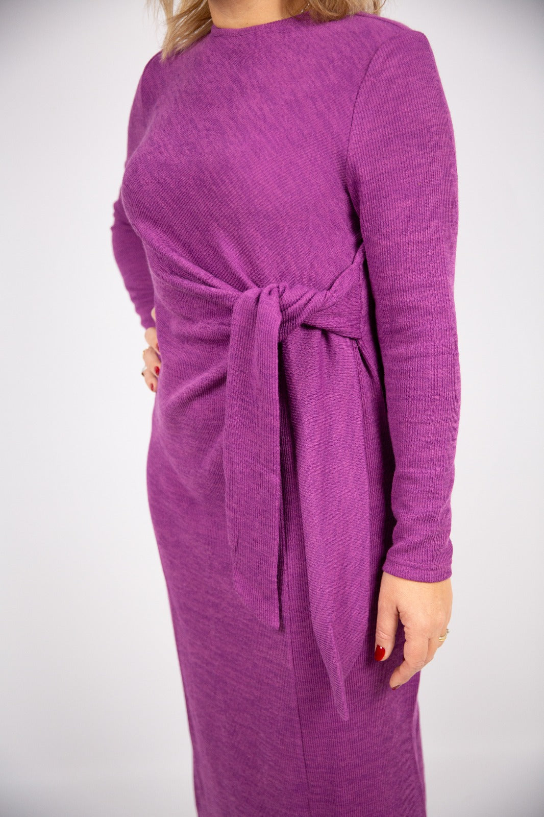 Compania fantastica Vestito in maglia con nodo