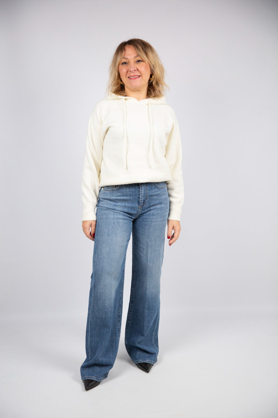 Compania fantastica maglia con cappuccio