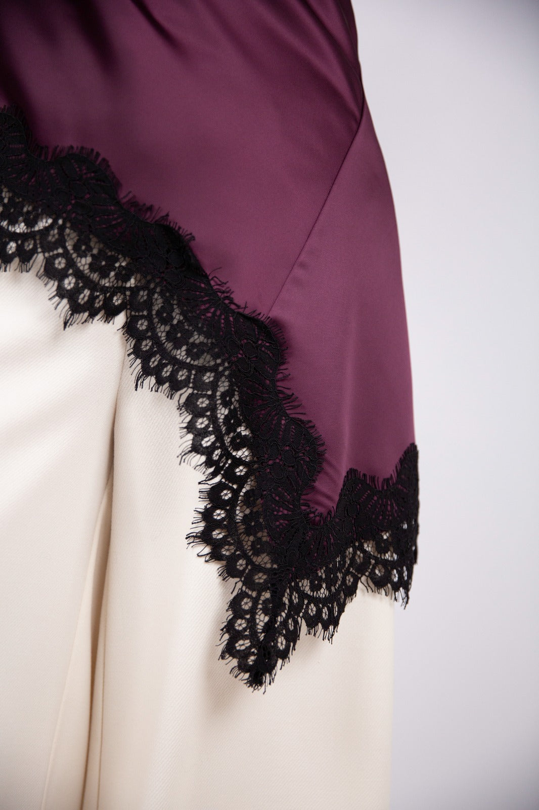 Motel diffusione moda abito sottoveste asimmetrico