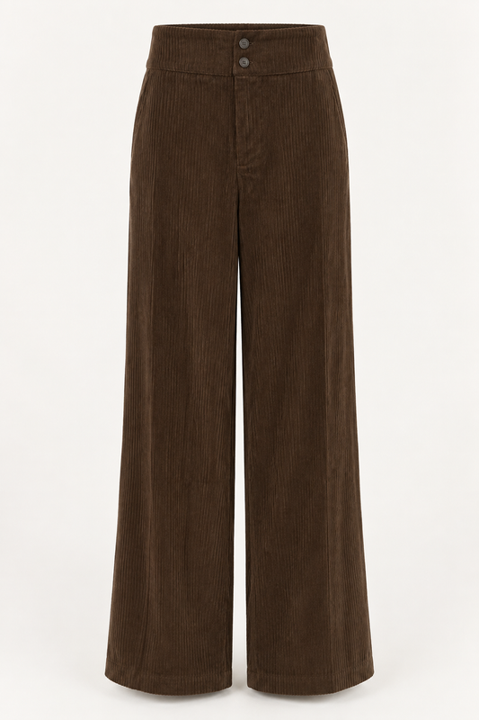 Compania fantastica pantalone in velluto a costa larga