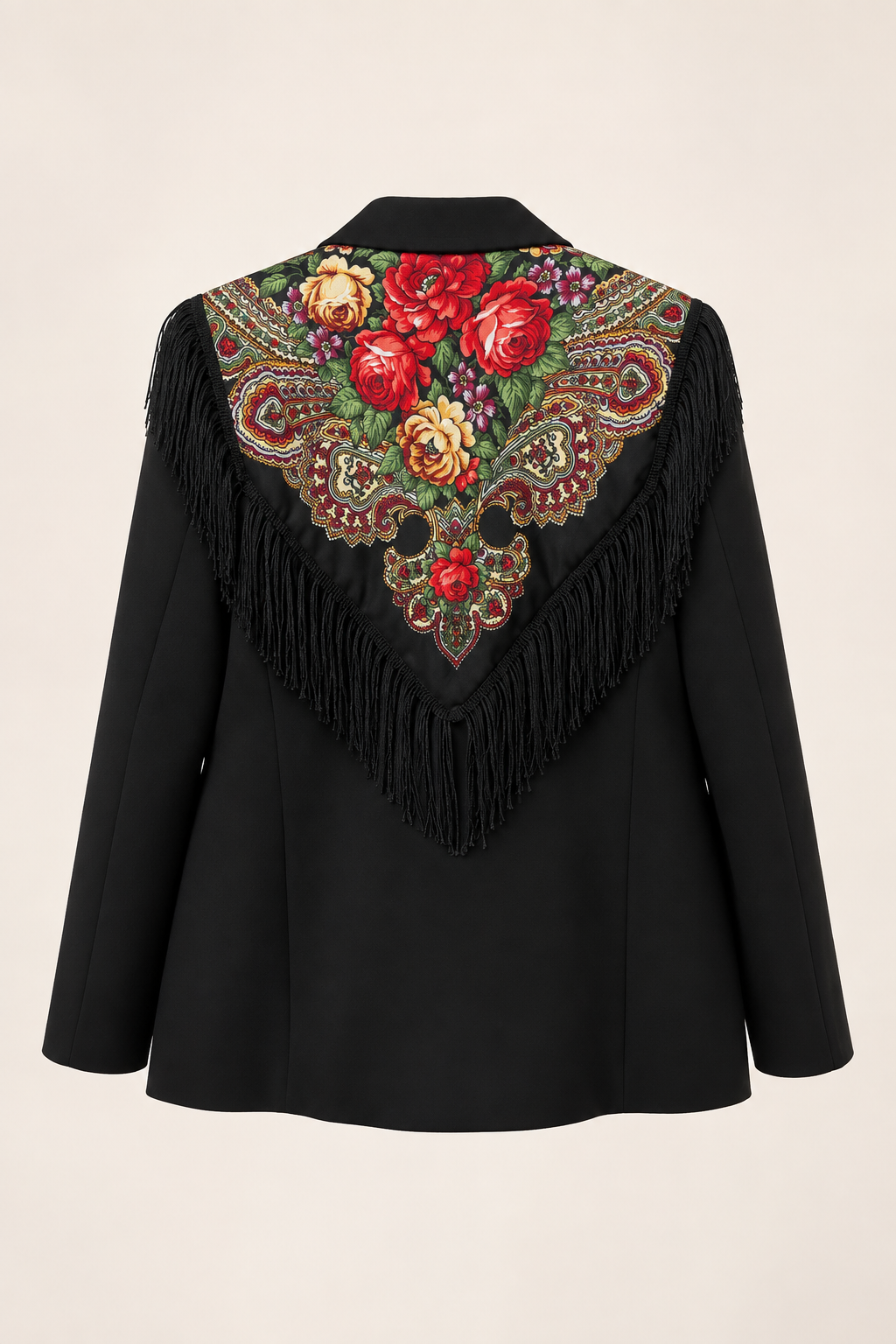 Motel diffusione moda Blazer monopetto doppio bottone con foulard